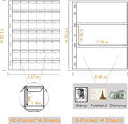 Coin Collection Book Holder for Collectors, 428 Pockets Coin Collection - Image 4