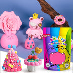 ifergoo Pink Air Dry Clay, DIY Creative Modeling Clay - Image 3