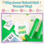 Tintnut Island Green Heat Transfer Vinyl, easy cut & weed, stretch washable - Image 3