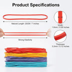 Large Rubber Bands Heavy Duty- Sukh 100PCS 7 Inches Extra Large Rubber Bands - Image 6