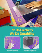 G+ Self-Healing Cutting Mat, True A3 12 x 18" Purple/Black Eco-Friendly - Image 4