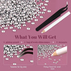 6000PCS 4mm Resin Rhinestones Bulk - Image 6