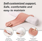 Body Pillow for Adults, Long Round Pillow, Big Cylindrical Pillow, Large Full - Image 4