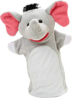 Melissa & Doug Zoo Friends Soft Plush Hand Puppets 4-Piece Glove Set - Image 9
