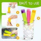 RAINFLOW 8 PCS Silicone Popsicle Molds - Image 9