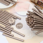 60pcs Wax Seal Sticks, Champagne Gold Sealing Wax Sticks, HOSEALING Glue Gun - Image 2