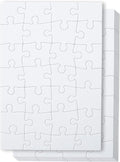 Mr. Pen- Blank Puzzle, 8 Pack, 28 Pieces/Pack, 5.5" x 8.1" | Blank Puzzles to by MrPen