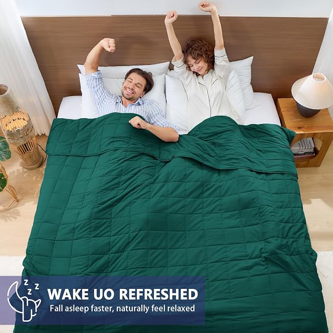 yescool Weighted Blanket for Adults Cooling Heavy Blanket for Sleeping Perfect - Image 5