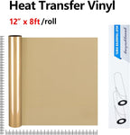guangyintong Soil Golden Heat Transfer Vinyl HTV Rolls - Image 2