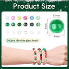 DUQGUHO Christmas Beads, Christmas Beads - Image 4