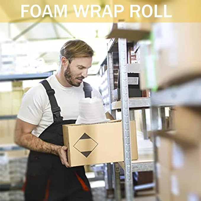 12"x 140'Foam Wrap Rolls for Moving Packing Foam Roll Packing Materials - Image 6