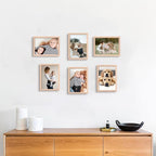 5x7 Picture Frame, OAK Wood Photo Frame - Image 7