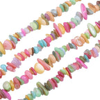 400pcs Pastel Shell Chip Beads 5-8mm Pre-drilled Freeform Loose Gemstone - Image 6