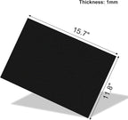 biguphate 24 PCS Black EVA Foam Sheets 1mm Thick 15.7 x 11.8 Inches Craft Foam - Image 2