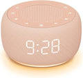 Buffbee Sound Machine & Alarm Clock 2-in-1, 0-100% Clock Face Brightness by BUFFBEE