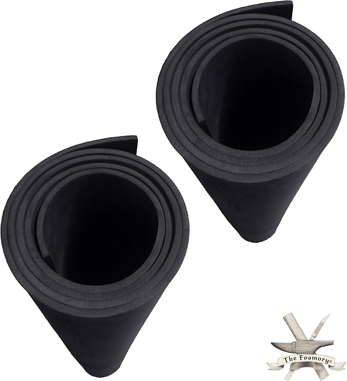 2-Pack Shape Retention EVA Cosplay Foam - 5mm Thick X-Large 35”x59” High by TheFoamory