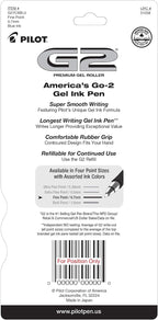 PILOT G2 Premium Gel Roller Pens, Fine Point 0.7 mm, - Image 2