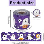 68.9 Feet Halloween Bulletin Board Borders，Scalloped Borders Bulletin Board - Image 2