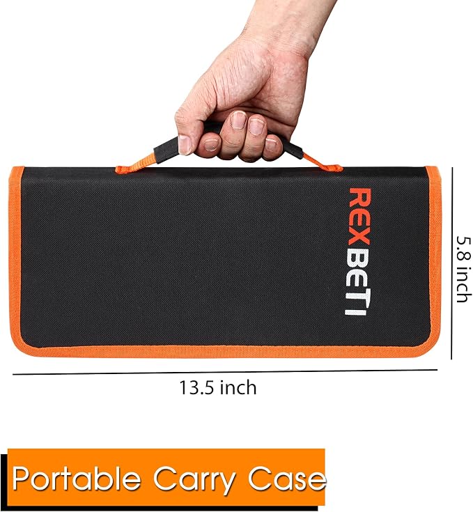 REXBETI 25Pcs Metal File Set, Premium Grade T12 Drop Forged Alloy Steel - Image 5