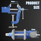 Mini Table Clamp, Small Bench Vise, Upgraded cast steel manufacturing Jewelers - Image 5