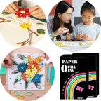 Paper Quilling Strips with 26 Colors 2080 Strips Quilling Tools and Supplies - Image 6