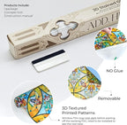 3D Stained Glass Window Film, Decorative Window Privacy Film - Image 5