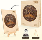 Tree of Time Puzzles Adults Gifts Wooden 270 Pieces 13.4 * 13.4in - Image 5