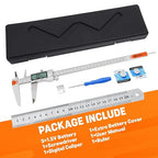 HARDELL 12" Digital Caliper, All-Metal Electronic Micrometer - Image 7