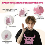 Glitter Pink HTV - Image 3