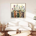 EIBEILI Diamond Art Kits for Adults-Book Flower Diamond Painting Wall Art | - Image 5