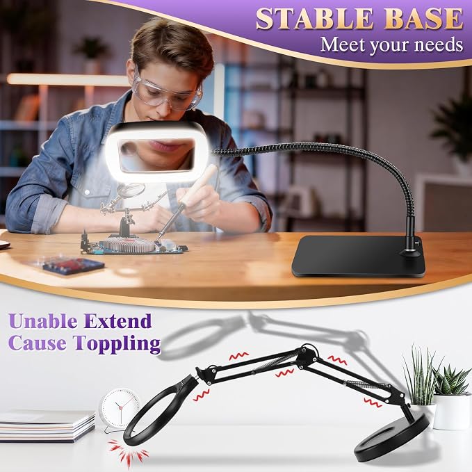 10X 30X Large Magnifying Glass - Image 3
