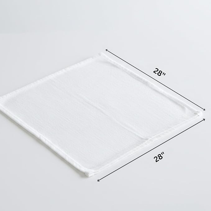 Flour Sack Towels | Tea Towel for Crafts| Kitchen Dish Cotton Blank Towel for - Image 4