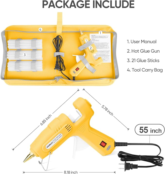 ROMECH Full Size Hot Glue Gun - Image 5