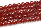 MJDCB Natural Stone Bead Red Cornelian Gemstone Loose Beads - Image 4