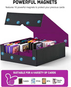 ZLCA Card Storage Box for MTG PTCG, Commander Deck Box Holds 3200+ Cards - Image 4