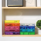 novelinks Clear Pencil Box and Small Plastic Storage Containers - Image 5