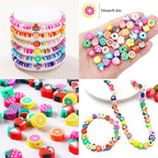 2480pcs Sports Ball Polymer Clay Beads Charms - Image 7