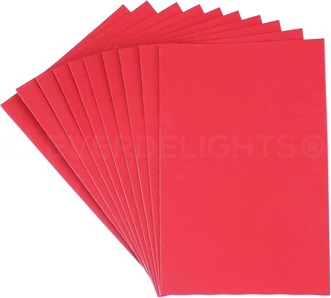10 Pack - CleverDelights 8" x 12" Foam Sheets - Assorted Colors - Large Self - Image 5