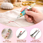 Reessy Seam Ripper Set, Small & Large Stitch Remover Tools - Image 4