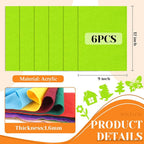 IONTACH 9" X 12" Soft Felt Sheets 1.6mm Thick | Felt Fabric - Image 3