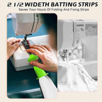 Jelly Roll Batting 2 1/2 Inch Cotton Polyester Blend Quilt Batting Roll - Image 8