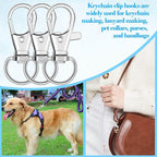 Keychain Hook Clip, DIY Crafts, Lanyard Making, Pet Collar - Image 5