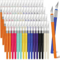 Macarrie 64 Pcs Exacto Knife, Craft Knife Set, Hobby Knives, Steel Exacto by Macarrie