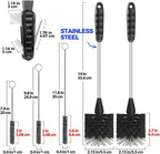 Holikme 6 Pack Bottle Brush Set, 3 Straw Brushes, Bottle Cleaning Brush - Image 6