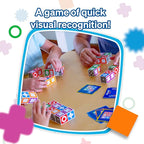 FoxMind Match Madness Board Game, Visual Recognition Matching Board Game - Image 3
