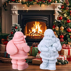 Christmas Candle Mold 3D Santa Claus Shaped Silicone Mold - Image 4