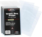 BCW Resealable Team Set Bags – 300 Count | Holds 35 Loose Cards or 5 Standard by BCW