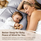 MR&HM Breathable Toddler Pillowcase 13"x18" Travel Pillow Case Set of 2 - Image 6