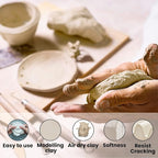 Old Potters Air Dry Modeling Clay, 25 lbs, All Natural Modeling Clay. Ideal - Image 2