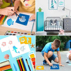 20 PCS Ocean Creatures Stencils - Image 4